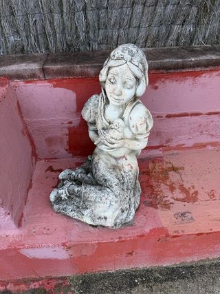 Blancanieves y enanito jardín