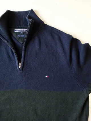 Jersey Tommy Hilfiger Hombre Azul/Gris