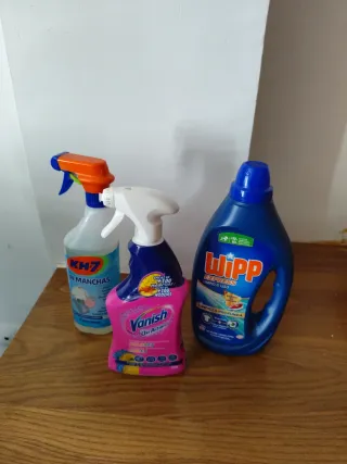 Productos de limpieza de ropa
