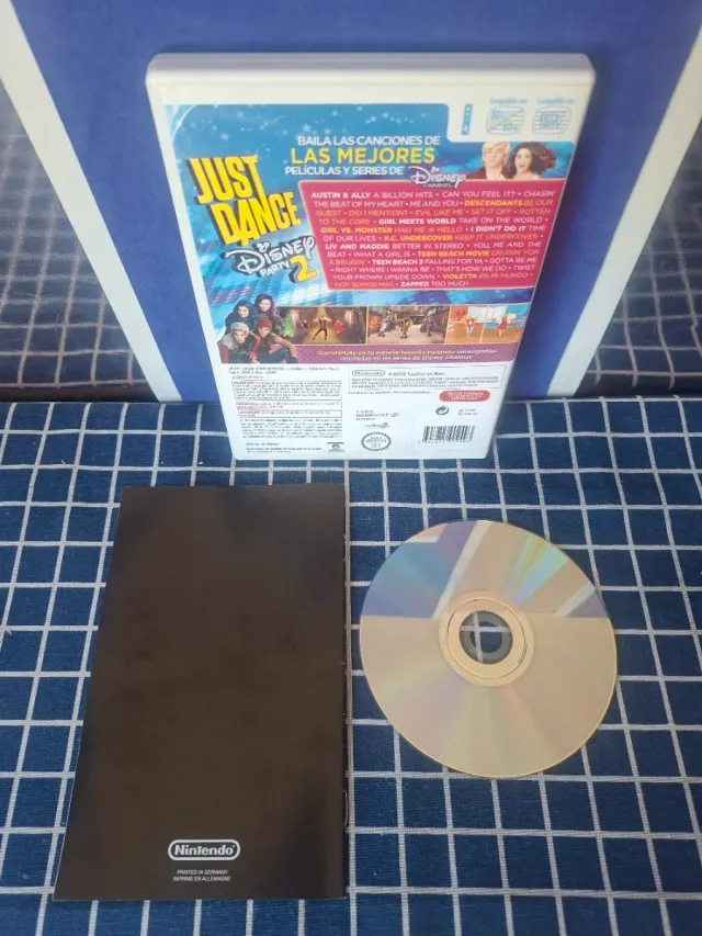 Wii JUST DANCE DISNEY PARTY 2 ORIGINAL COMPLETO