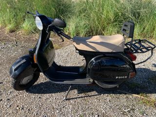 Vespa 200 DN Scooter Negra