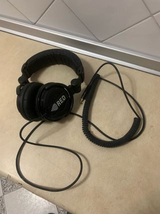 Auriculares RED negros, buen estado
