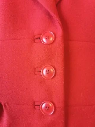 Traje de chaqueta mujer Amitie rojo Corte Inglés