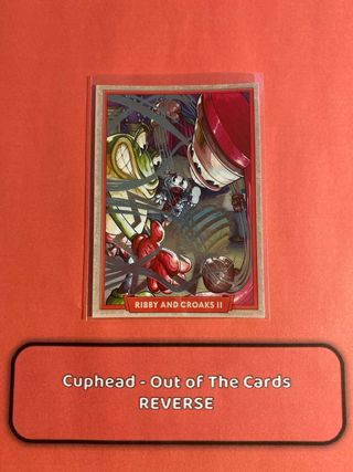 Carta Cuphead Ribby and Croaks II 18 Reverse