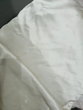 Federa cuscino 100% Seta di Gelso Beige/Oro