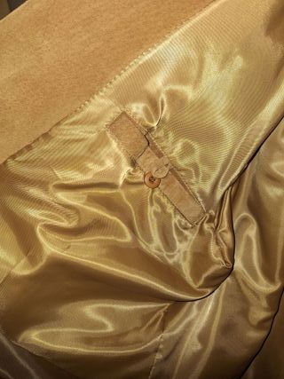 Giacca in pelle scamosciata uomo anni '90 Tg 56