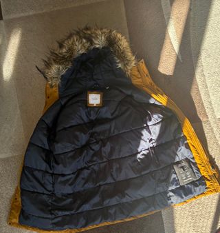 Anorak Jack & Jones con capucha y pelo, Talla M