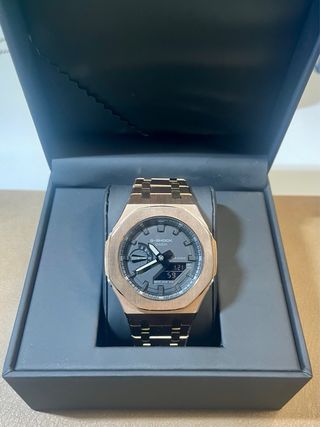 Casio G-Shock GA2100 CasiOak Oro Rosa