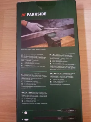 Set de limas Parkside