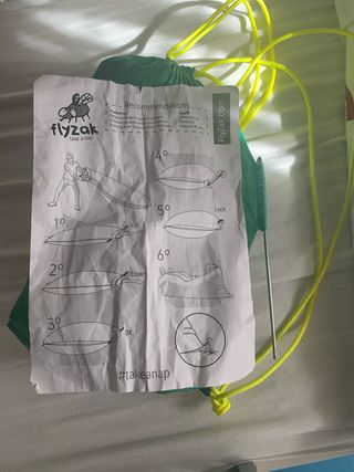 Colchoneta inflable Flyzak portátil