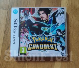Caja Pokémon Conquest (Nintendo DS)
