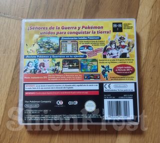 Caja Pokémon Conquest (Nintendo DS)