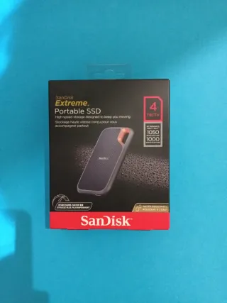 SSD Externo SanDisk Extreme 4TB