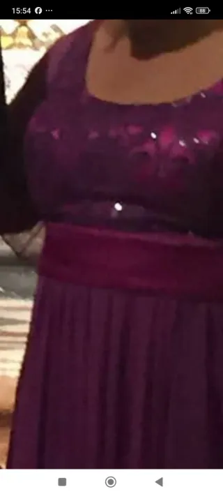 Traje de madrina talla 56