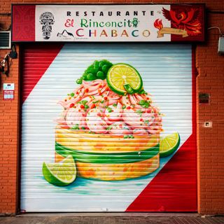 Mural Artista Graffiti Dibujo Pared