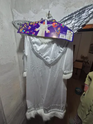 Disfraz de Ángel Blanco Talla Infantil