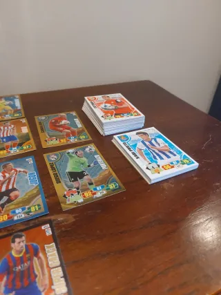 91 Cartas Fútbol Adrenalyn 13-14