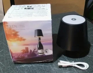 Lampada Bottega Vetro Nera Design