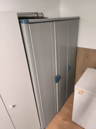 2 Armarios de almacenaje trasteros terrazas