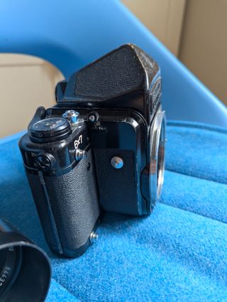 RARE Pentax 67 MLU 6x7 + 200mm f4 120 camera