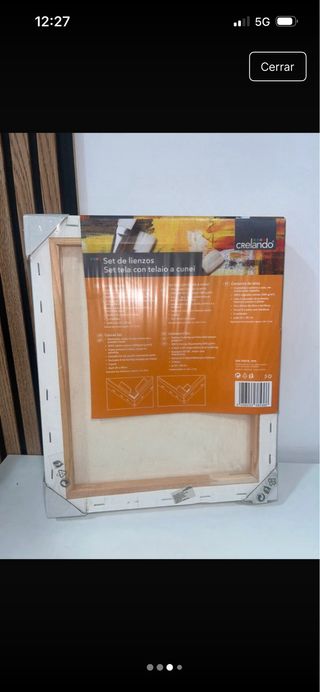 Pack 3 lienzos nuevos