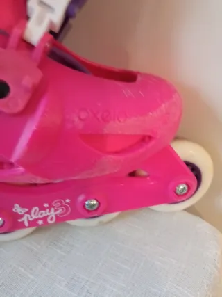 Patines Roller Play 3 niña y accesorios