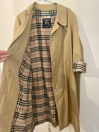 Gabardina Burberry Beige Vintage