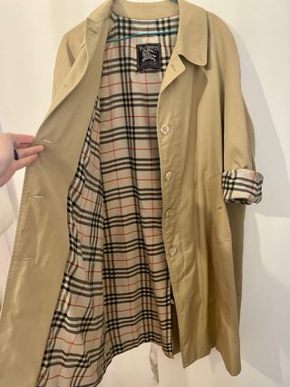Gabardina Burberry Beige Vintage