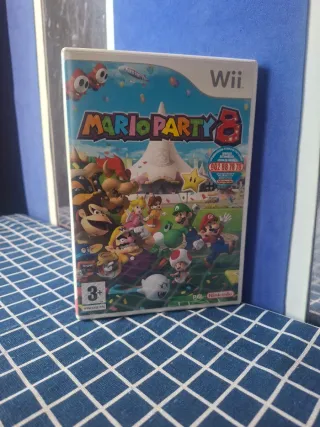Wii MARIO PARTY 8 ORIGINAL COMPLETO