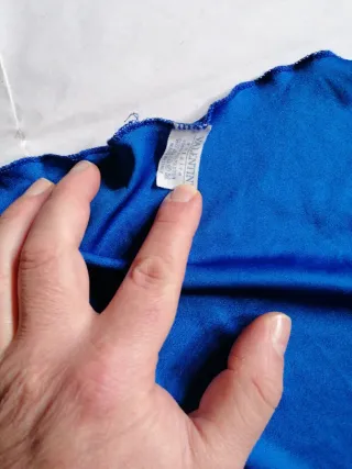 Coprispalla donna blu taglia unica