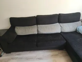 Sofá chaiselongue 4 plazas