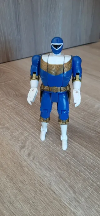 Power Rangers Zeo Zord León Azul Transformable