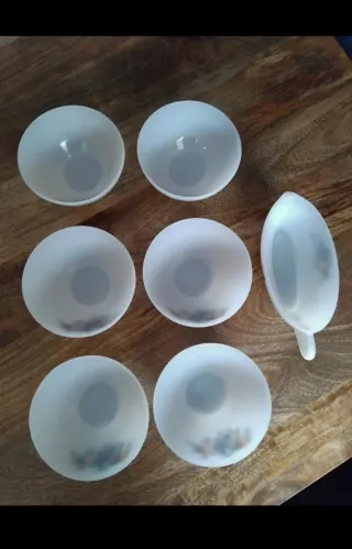 Juego 6 Cuencos y salsera Arcopal Vintage Frutas