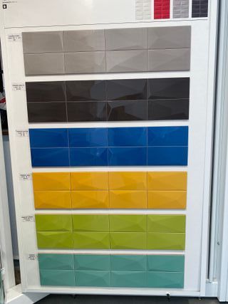 Azulejos Círculo Azul, Blanco y Gris ¡OFERTA!