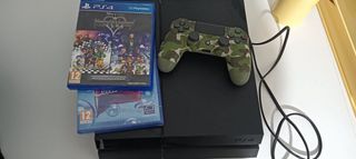 PS4 500GB + 3 Juegos + 1 Mando
