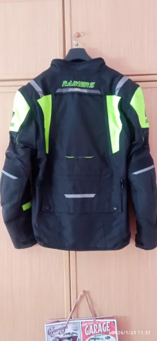 Chaqueta Moto Hombre Rainers Cairo 2XL. Nueva.