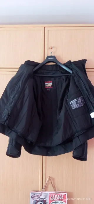 Chaqueta Moto Hombre Rainers Cairo 2XL. Nueva.