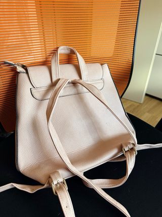 2 Mochilas, mostaza y rosa para uso diario