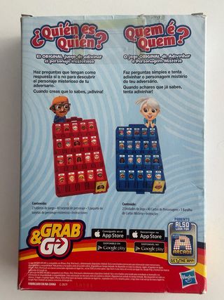 Juego Quién es Quién Hasbro