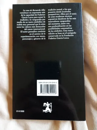 La casa de Bernarda Alba (Coleccion Letras Hisp...