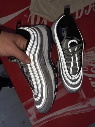 Nike Air Max 97 Gris y Morado