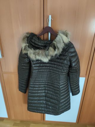 Abrigo Blauer plumífero marron