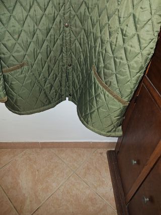 Giacca trapuntata uomo verde