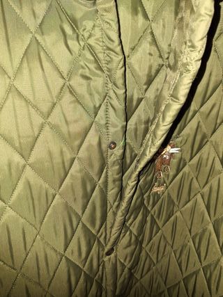 Giacca trapuntata uomo verde