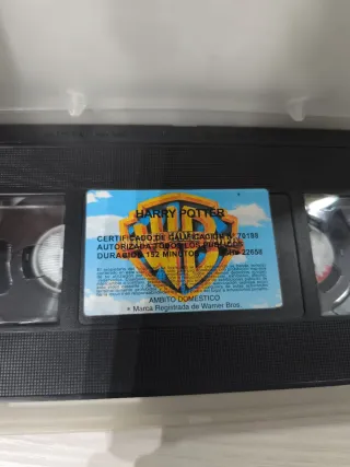 Harry Potter y la Piedra Filosofal VHS