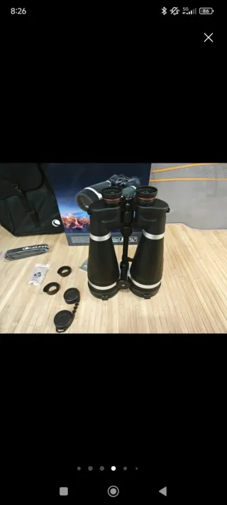 Prismáticos Celestron 20x80 Skymaster