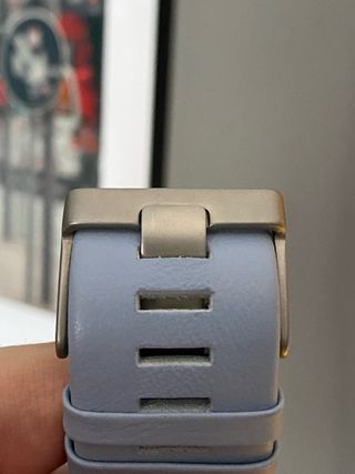 Reloj Nike Timing Cuadrado Azul/Plata