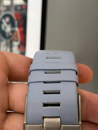 Reloj Nike Timing Cuadrado Azul/Plata