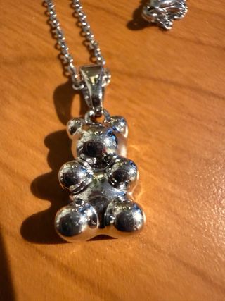 Collar Oso de acero Nuevo Sin Estrenar