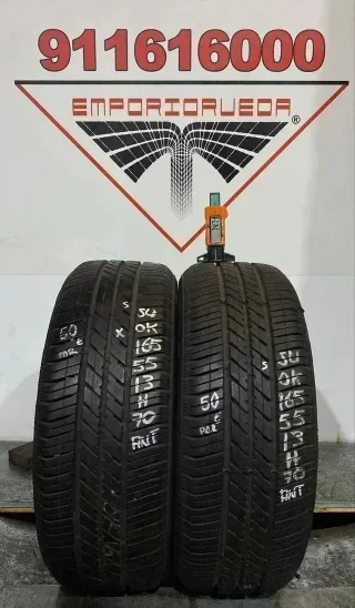 165 55 13 H GOODYEAR RUEDA AL 90% VIDA UTIL